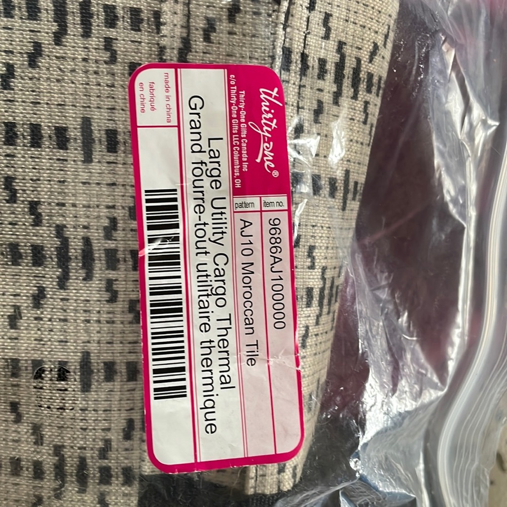 Lularoe large utility cargo thermal